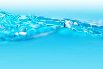 blurred water wave for background
