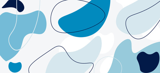 abstract background. blue circles