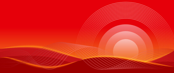 abstract red background