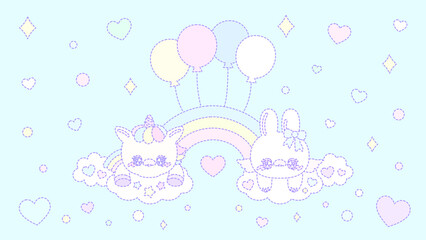 ★fancy dream animal wallpaper★