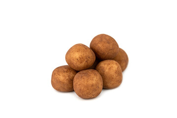 Fototapeta premium The Brown Marzipan Chocolate Balls