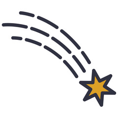 comet star illustration