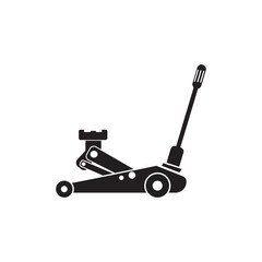 Hydraulic jack icon vector illustration design template.