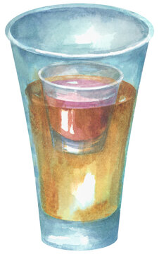 Jager Bombs shot alcohol drink