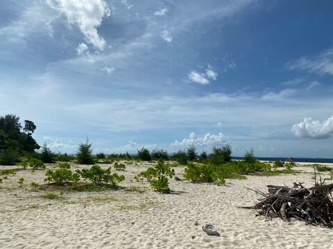 Thailand, Pida island , landscape with clouds and sky