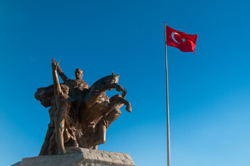 Antalya Republic Square, National Ascension Monument.
