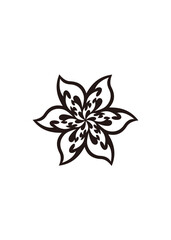 トライバル フラワー