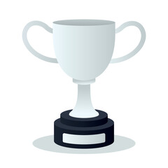 Gradient Trophy Silver