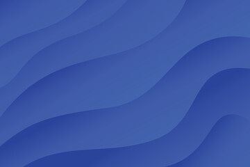 Wavey Blue Abstract Background