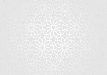 Vector abstract geometric islamic background