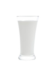 glass of milk isolated on transparent png