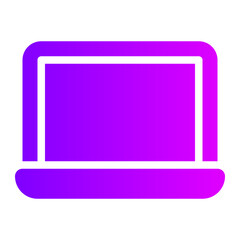 laptop gradient icon