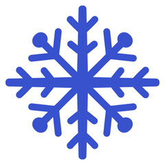 dark blue snowflakes