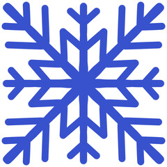 dark blue snowflakes