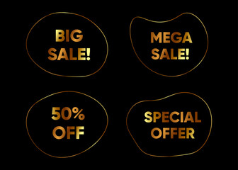 Black friday sale gold collection