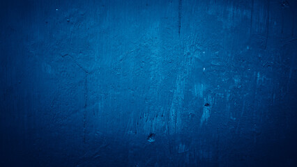 Texture blue cement concrete wall abstract background