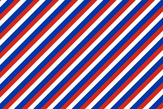 Geometric pattern in the colors of the national flag of Russia. The colors of Russia.
