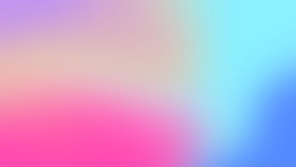 Abstract blurred gradient background,Beautiful pink-blue combination , Colorful smooth  template. 