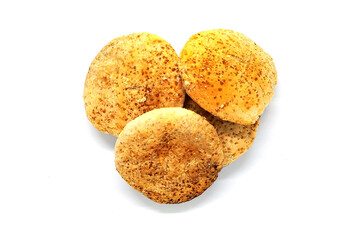 Traditonal bakarkhani biscuit flat bread from Dhaka Bangladesh during the time of Mughal rule and now eaten throughout the rest of the Indian subcontinent. Bakarkhani