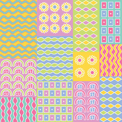 PRINT MIX SEAMLESS PATTERN IN EDITABLE VECTOR FILE