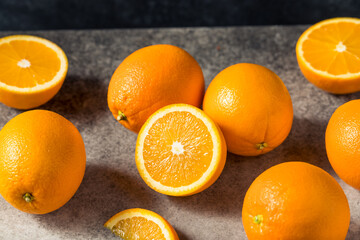 Raw Organic Orange Citrus Fruit