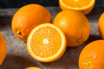 Raw Organic Orange Citrus Fruit