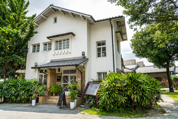Building view of former General Sun Li-Jen Residence in Pingtung, Taiwan. Has now been redeveloped into a cultural and creative park.