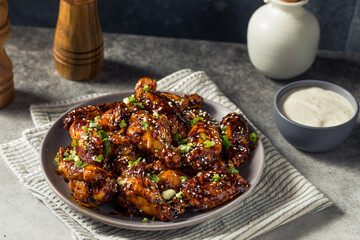 Homemade Asian Chili Crunch Chicken Wings