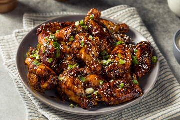 Homemade Asian Chili Crunch Chicken Wings