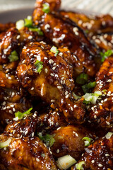 Homemade Asian Chili Crunch Chicken Wings