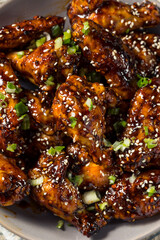 Homemade Asian Chili Crunch Chicken Wings
