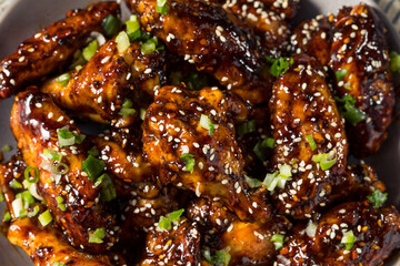 Homemade Asian Chili Crunch Chicken Wings