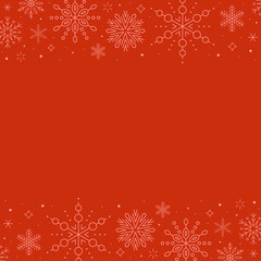 Red square background for Christmas and New Year design. Banner stock illustration - 554294399