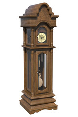 orologio a pendolo, orologio d'epoca, tempo barometro termometro