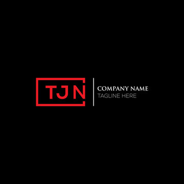 TJN letter logo design on black background. TJN creative initials letter logo concept. TJN letter design. TJN letter design on white background. TJN logo vector.
