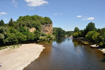 Fototapeta na wymiar Dordogne river