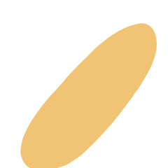 long blob organic abstract shape