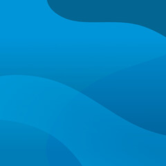 bright Blue background with gradient rec