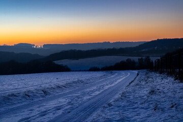 Schneelandschaft