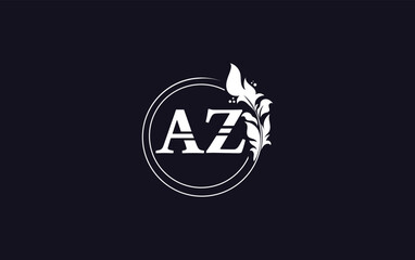 Golden leaf and circle logo design vector. Golden beauty  logo and business symbol vector design