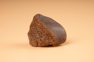 brown cannabis moroccan hashish, high thc extract for smoke, charas stone