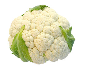 Fresh cauliflower isolated