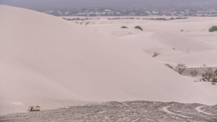 dunes and desert