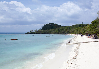 Easo Village Tourist Beach in New Caledonia