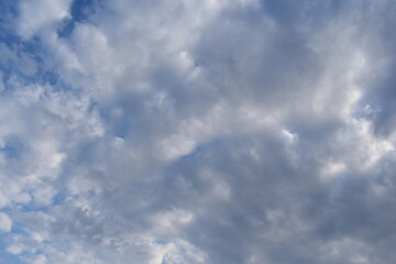 blue sky with clouds