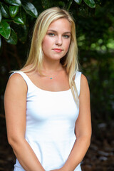 Fototapeta premium Blonde Girl Portrait