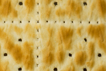 Textura galleta. Crujiente. Alimento.