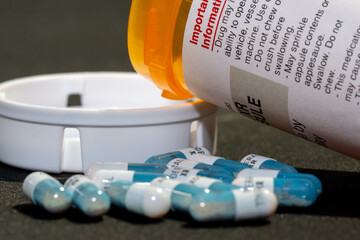 Closeup of Attention Deficit Hyperactivity Disorder (ADHD) Medication