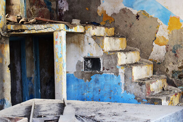 old abandoned building