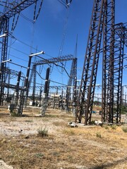 General View from Thermo Power Plant Especially Electrical Equipments